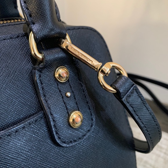 Michael Kors Saffiano Leather Small Satchel Purse - Picture 2 of 6